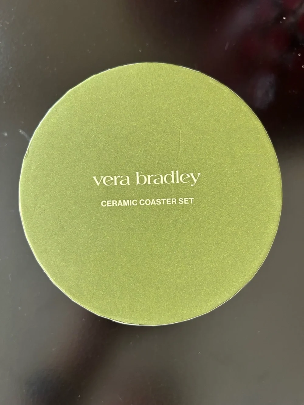 Vera Bradley Floral Ceramic Coaster Set of 4